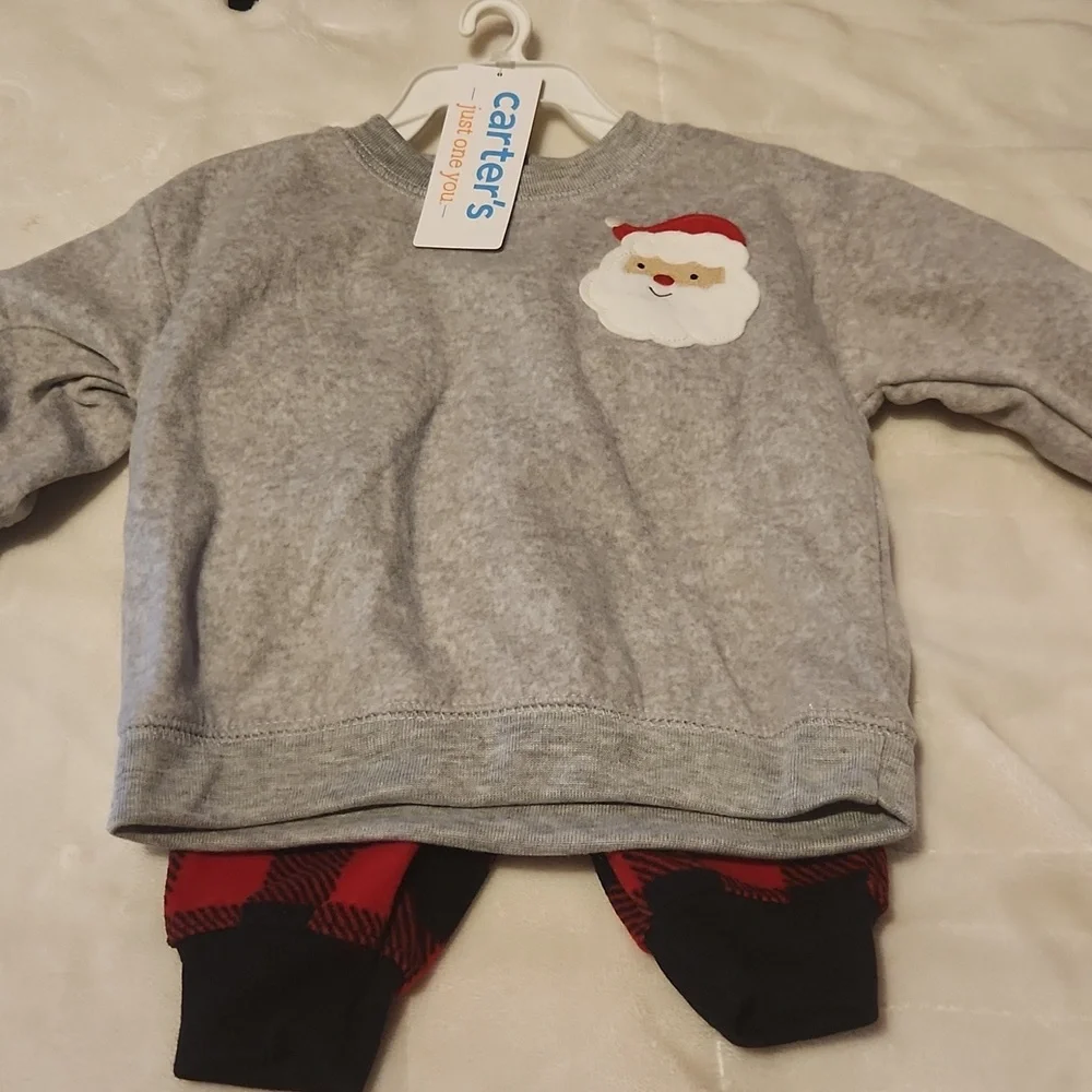 Carter's Babys First Christmas, Santa, And Bluey Holiday, Festive Outfits W Bib